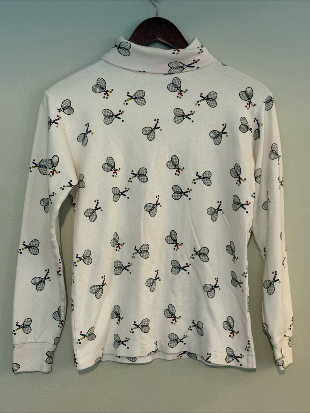 Vintage ASR Tennis Turtleneck Top